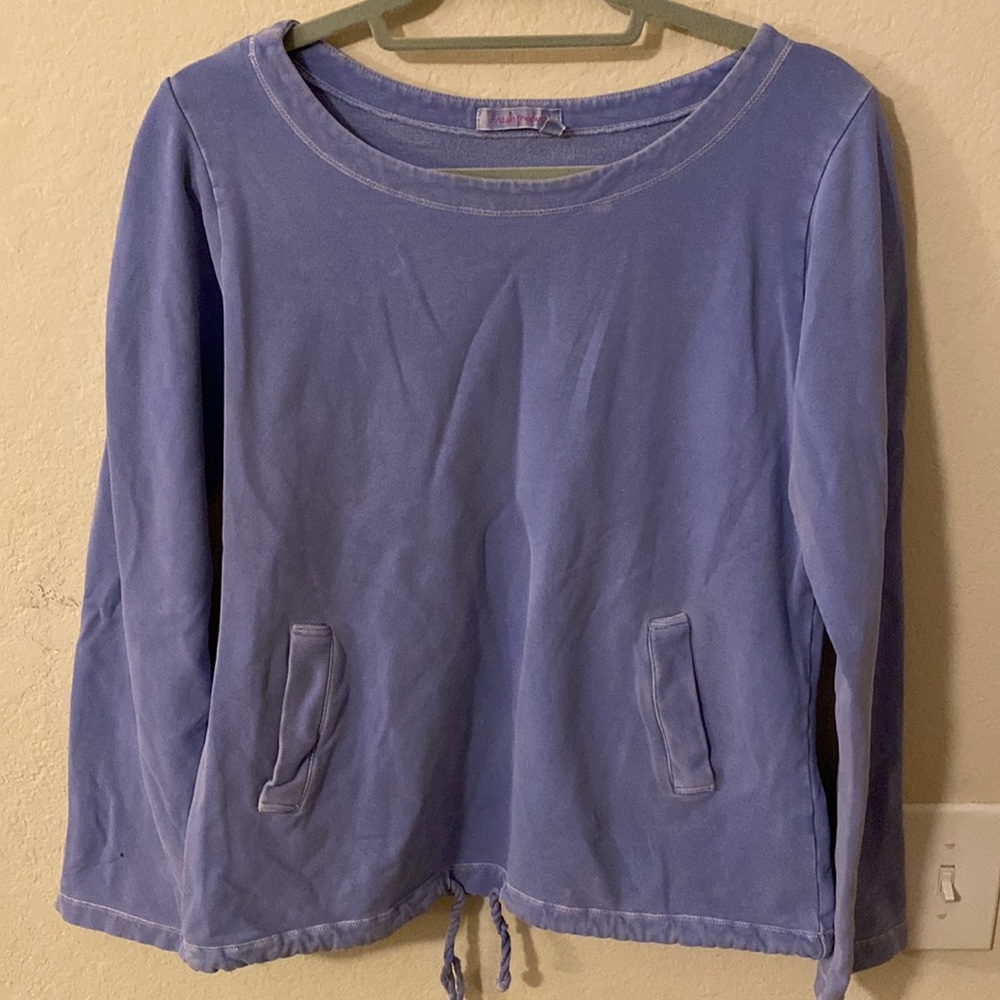 Fresh Produce Periwinkle Womens Pullover size XS/SM